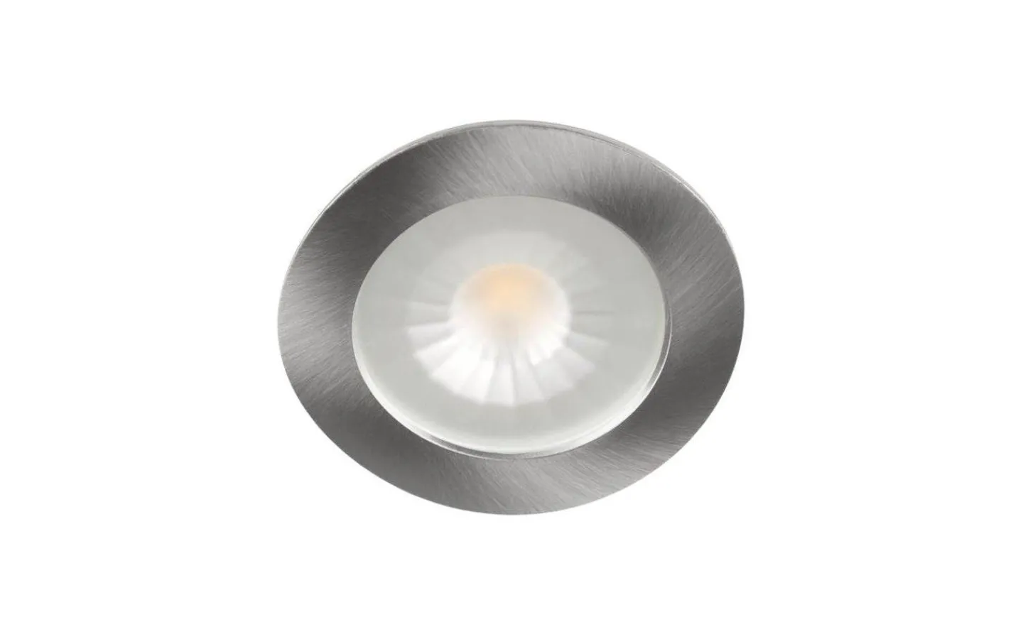 12V Led Spotlights|Minispotlights & Ledpuckar<Hidealite 1202 12V Möbelspotlight 3000K 4,7W Borstad Stål IP44