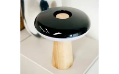 2 Ways Bordslampa 25cm LED 3000K 3W Svart/Trä