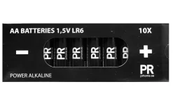 PR Home AA-Batterier 10-pack Power Alkaline 1,5V* Batterier
