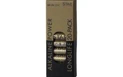 Star Trading AA-Batterier 20-Pack 1,5V Power Alkaline Longlife* Batterier