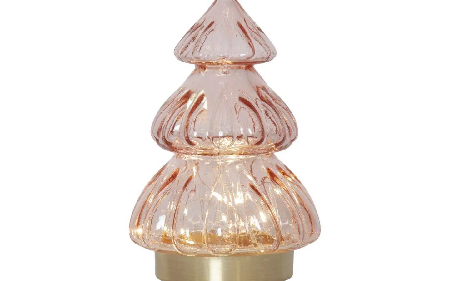 Batteri Julpynt Inomhus<Star Trading Abete Batteridriven Bordsdekoration 18cm Rosa