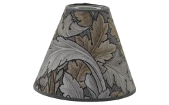Toppringsskärmar<Hallbergs Acanthus Velvet Toppringsskärm Ø22cm Flint William Morris