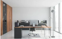 Reality Ackbar Golvlampa LED uplight borstad stål* Uplight|Golvläslampor