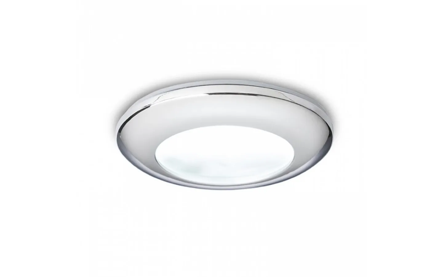 Rendl Acua Infälld Spotlight Krom 12V GU5,3 IP44* Spotlights Med Utbytbar Ljuskälla