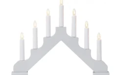 Visa Alla Adventsljusstakar|Adventsljusstakar 0-30 Cm<Star Trading Ada Adventsljusstake Ljusgrå 30cm