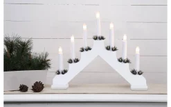 Star Trading Ada Adventsljusstake Vit 30cm* Visa Alla Adventsljusstakar|Adventsljusstakar 0-30 Cm