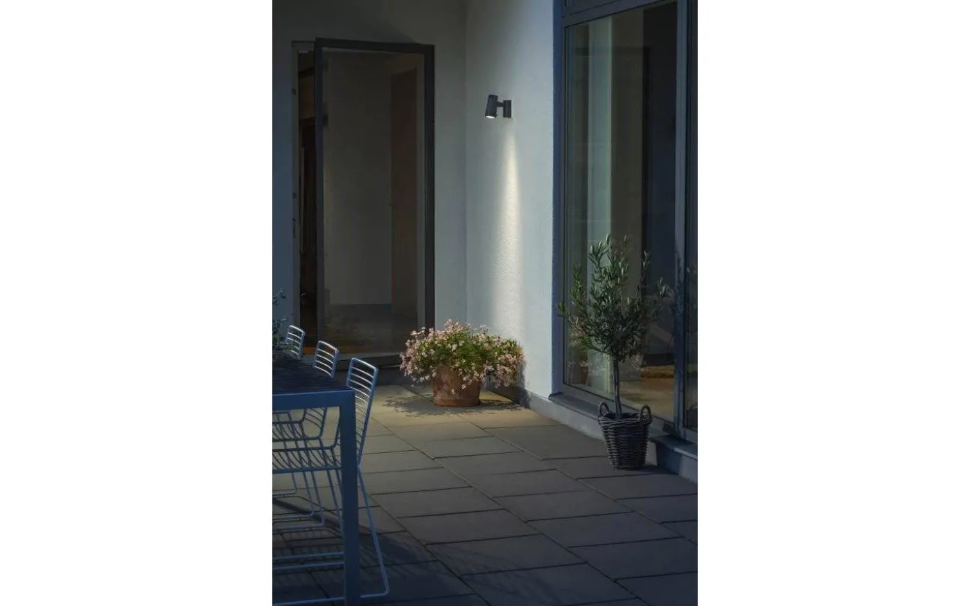 Adria Vägglampa LED Antracit IP54