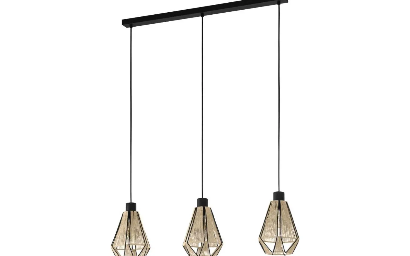 Adwickle Taklampa 87cm Svart