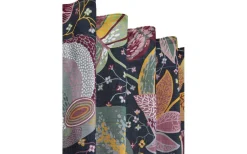 A&E Gardinkappa Bomullstyg Metervara Blå 50cm