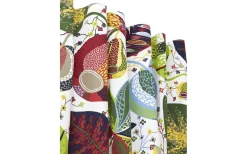 Svanefors A&E Gardinkappa Bomullstyg Metervara Röd 50cm* Gardinkappa Metervara