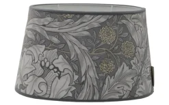 Africa Marigold Velvet Oval Lampskärm 25cm Limestone William Morris