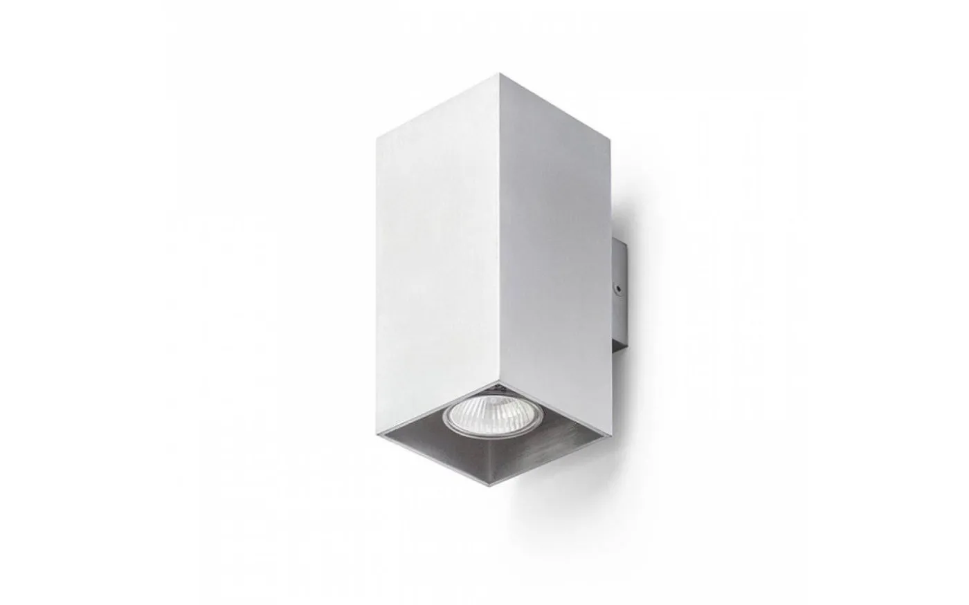 Agate II Vägglampa Borstad Aluminium GU10