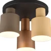 Trio Lighting Agudo Plafond 3-delad E27 flerfärgad* Plafonder