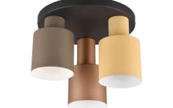 Trio Lighting Agudo Plafond 3-delad E27 flerfärgad* Plafonder