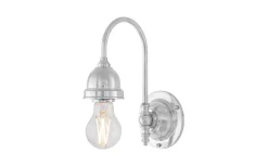 Lampetter<Karlskrona Lampfabrik Ahlström - Förnicklad / Fast montage