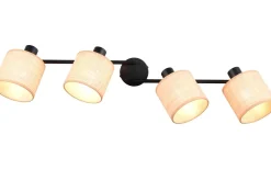 Aimee Spotlight 4-delad E14 naturfärg/bast