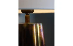 PR Home Aira Lampfot 34cm Oljad Mässing* Lampfötter