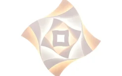 Trio Lighting Akita Plafond LED mattvit* Plafonder