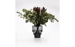 Vaser & Blomkrukor<Markslojd Akka Glasvas Grå 19,5 cm