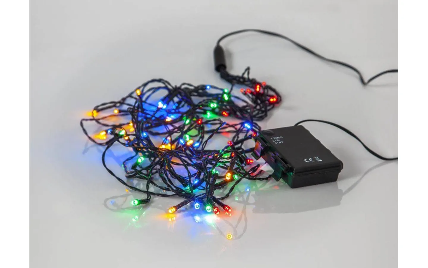 Batterislingor|Batterislingor Utomhus<Star Trading Akku Batteridriven Ljusslinga Multi 2,7m IP44