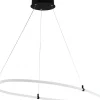 Stora Taklampor Ø70-150 Cm<Eglo Alamedilla Taklampa 97cm LED 3000K 27W Svart/Vit