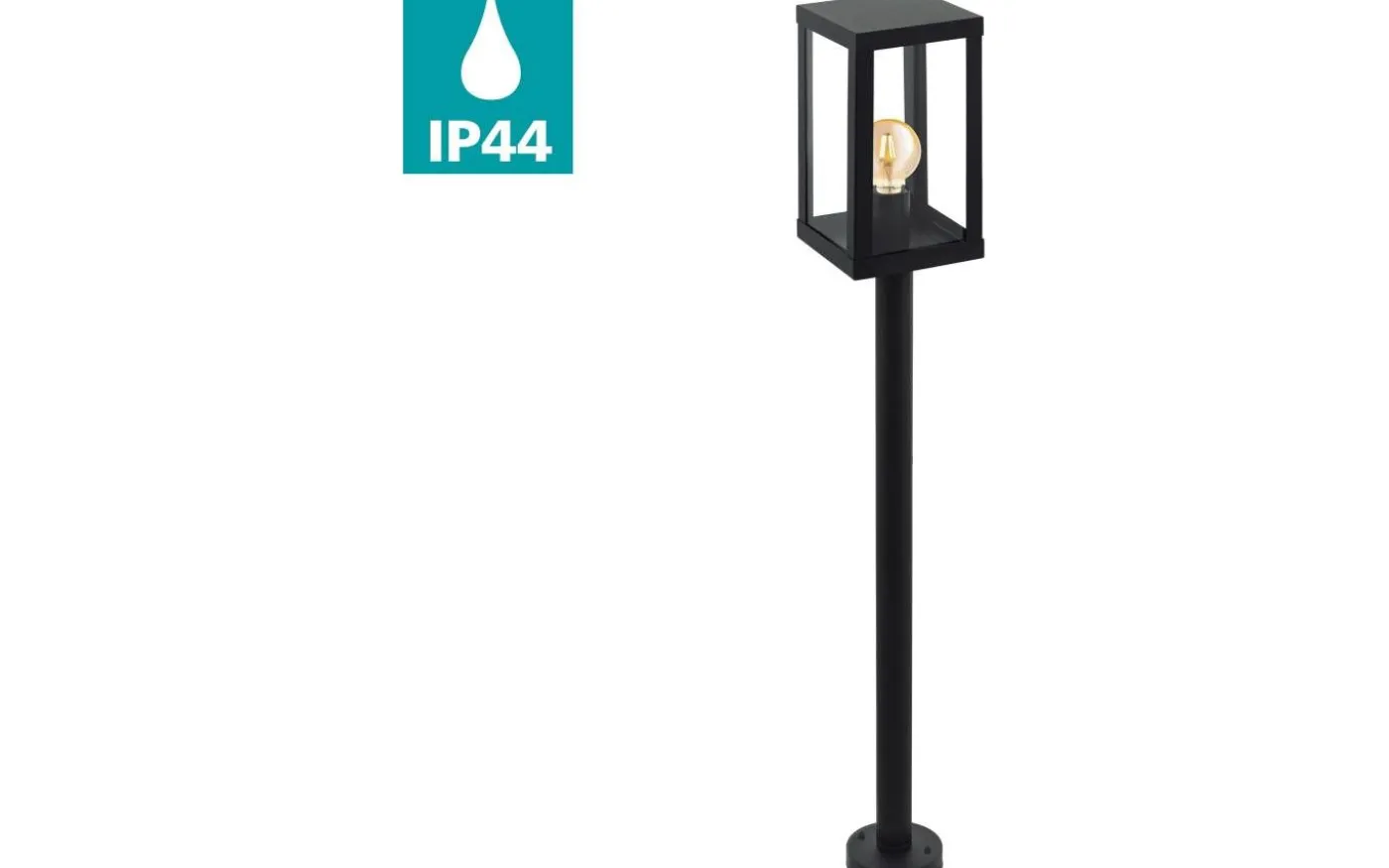 Alamonte Pollare 102cm Svart IP44