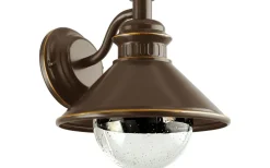 Vägglyktor<Eglo Albacete Fasadlykta Brun IP44