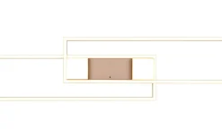 Trio Lighting Albany Plafond LED kaffebrun* Plafonder