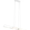 Trio Lighting Albany Takpendel LED matt vit* Avlånga Taklampor