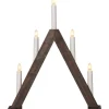 Star Trading Albo Adventsljusstake 41cm Brun* Visa Alla Adventsljusstakar|Adventsljusstakar 31-60 Cm