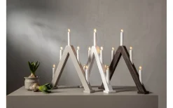 Adventsljusstakar 31-60 Cm<Star Trading Albo Adventsljusstake Vit 41cm