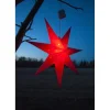 Visa Alla Julstjärnor|Julstjärnor Utan Sladd<Star Trading Alice Batteridriven Julstjärna för Utomhusbruk 60cm Röd IP44