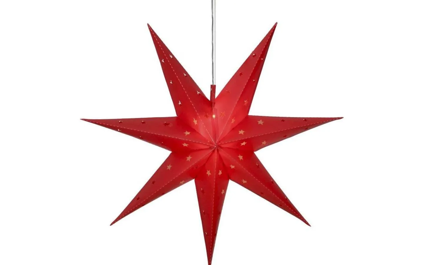 Visa Alla Julstjärnor|Julstjärnor Utan Sladd<Star Trading Alice Batteridriven Julstjärna för Utomhusbruk 60cm Röd IP44