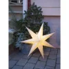 Alice Batteridriven Julstjärna för Utomhusbruk 60cm Vit IP44