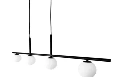 Dyberg Larsen Alice Taklampa 110cm Opal/Svart* Avlånga Taklampor