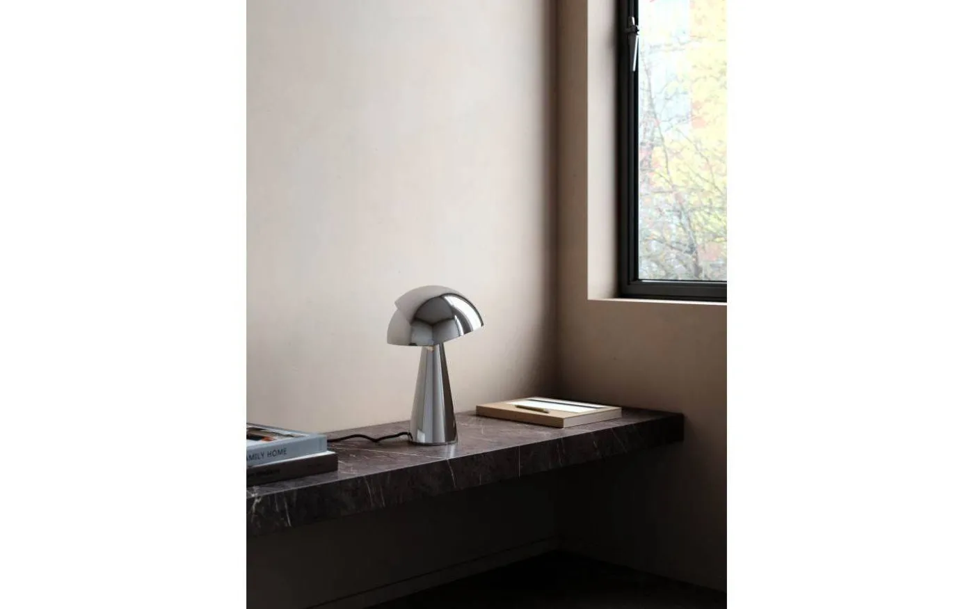 Align Bordslampa 34cm Krom