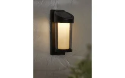 Alippa Solcellsdriven Vägglykta 21cm Svart