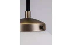 Badrum|Hall & Trappa<Globen Lighting Alley Plafond 20cm Antikmässing/Vit IP44