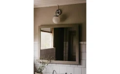 Globen Lighting Alley Vägglampa Krom/Vit IP44* Badrumslampor Vägg