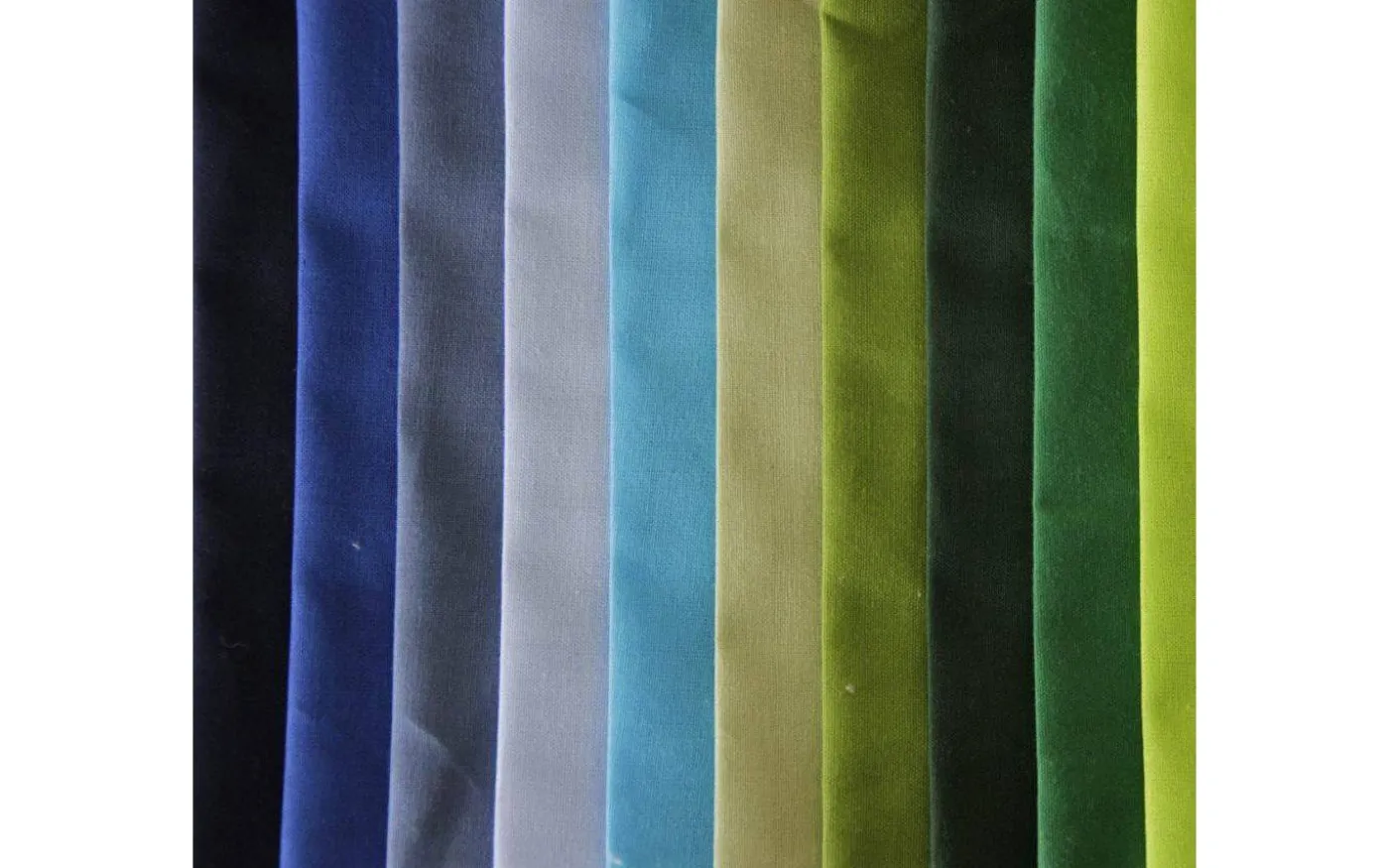 Allväv Lakansväv Bomullstyg Metervara Grön 150cm