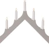 Star Trading Alma Adventsljusstake LED Beige 40cm* Visa Alla Adventsljusstakar|Adventsljusstakar 31-60 Cm