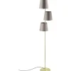 Eglo Almeida 2 Golvlampa 167cm Borstad Mässing* Golvlampor