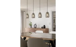 Alobrase Taklampa 108cm Svart Rök