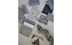 Polyestertyg Metervara|Visa Alla Tyger I Metervara<Svanefors Aloe Metervara 140cm Grå