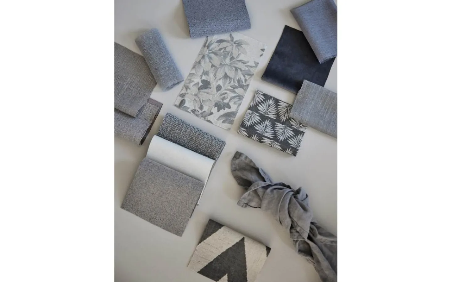 Polyestertyg Metervara|Visa Alla Tyger I Metervara<Svanefors Aloe Metervara 140cm Grå