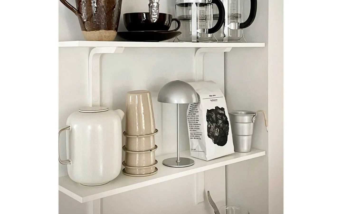 Dyberg Larsen Along Uppladdningsbar Bordslampa 2-Pack Silver* Bordslampor