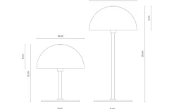Dyberg Larsen Along Uppladdningsbar Bordslampa 2-Pack Silver* Bordslampor