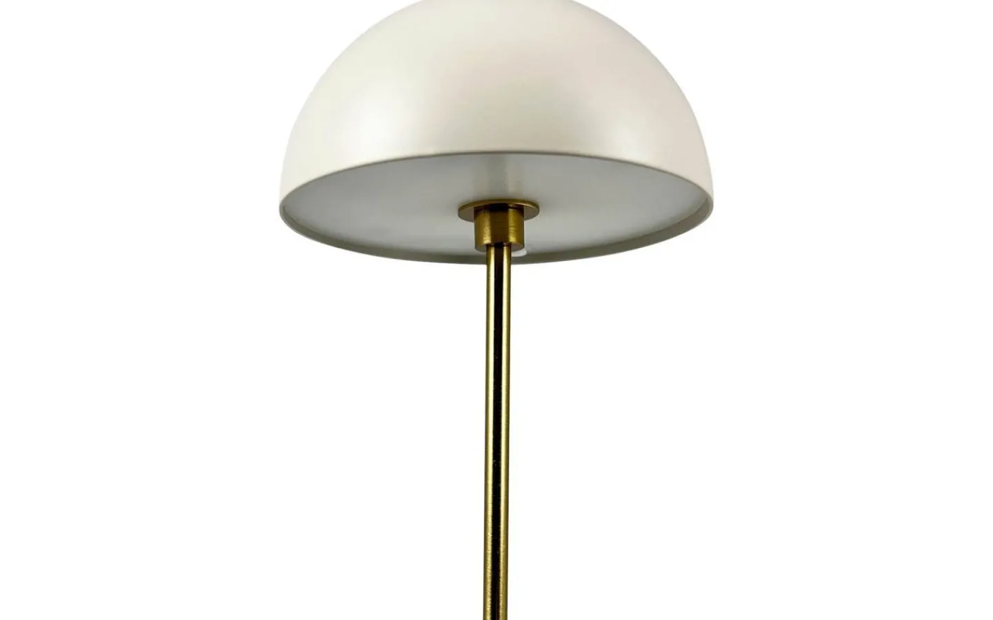 Dyberg Larsen Along Uppladdningsbar Bordslampa 12/20cm 2 styck Beige/Mässing* Uppladdningsbara Lampor Inomhus