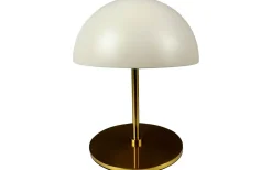 Dyberg Larsen Along Uppladdningsbar Bordslampa 12/20cm 2 styck Beige/Mässing* Uppladdningsbara Lampor Inomhus