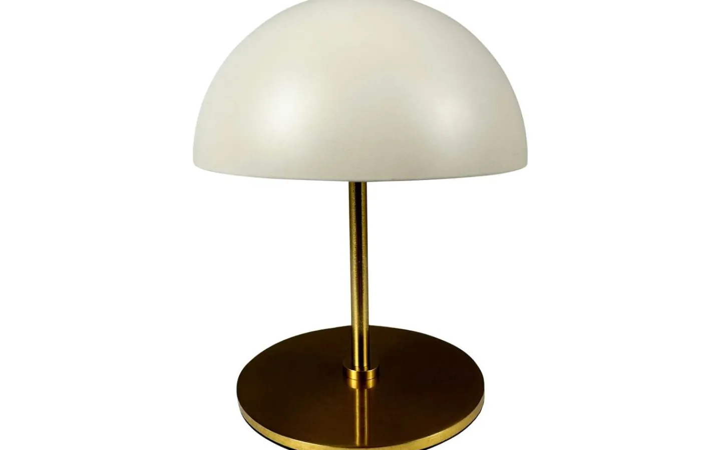 Dyberg Larsen Along Uppladdningsbar Bordslampa 12/20cm 2 styck Beige/Mässing* Uppladdningsbara Lampor Inomhus